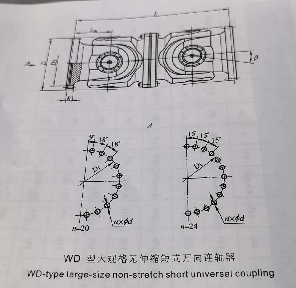 Telescopic Universal Joint Coupling